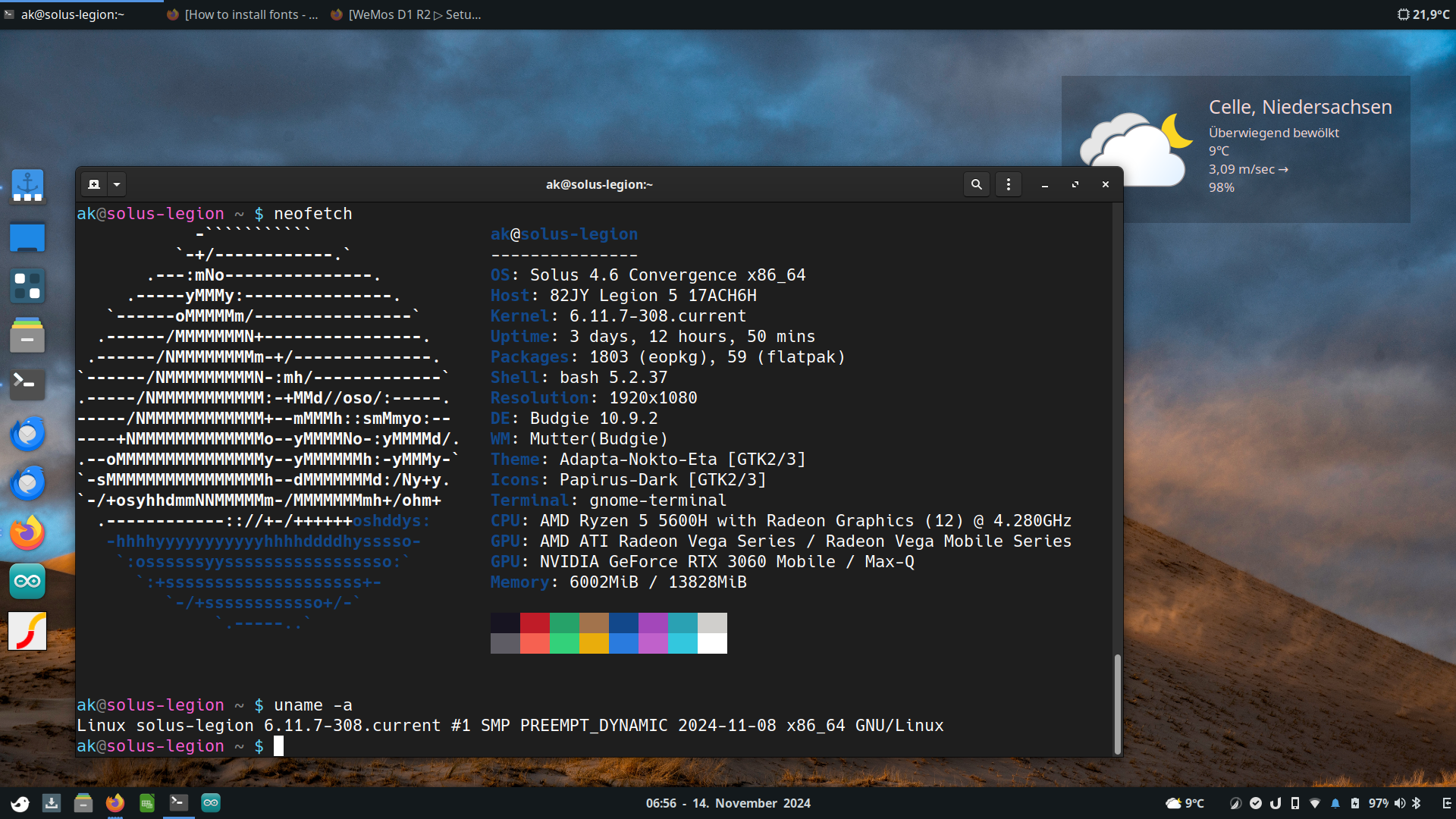 Solus Desktop
                02.2023