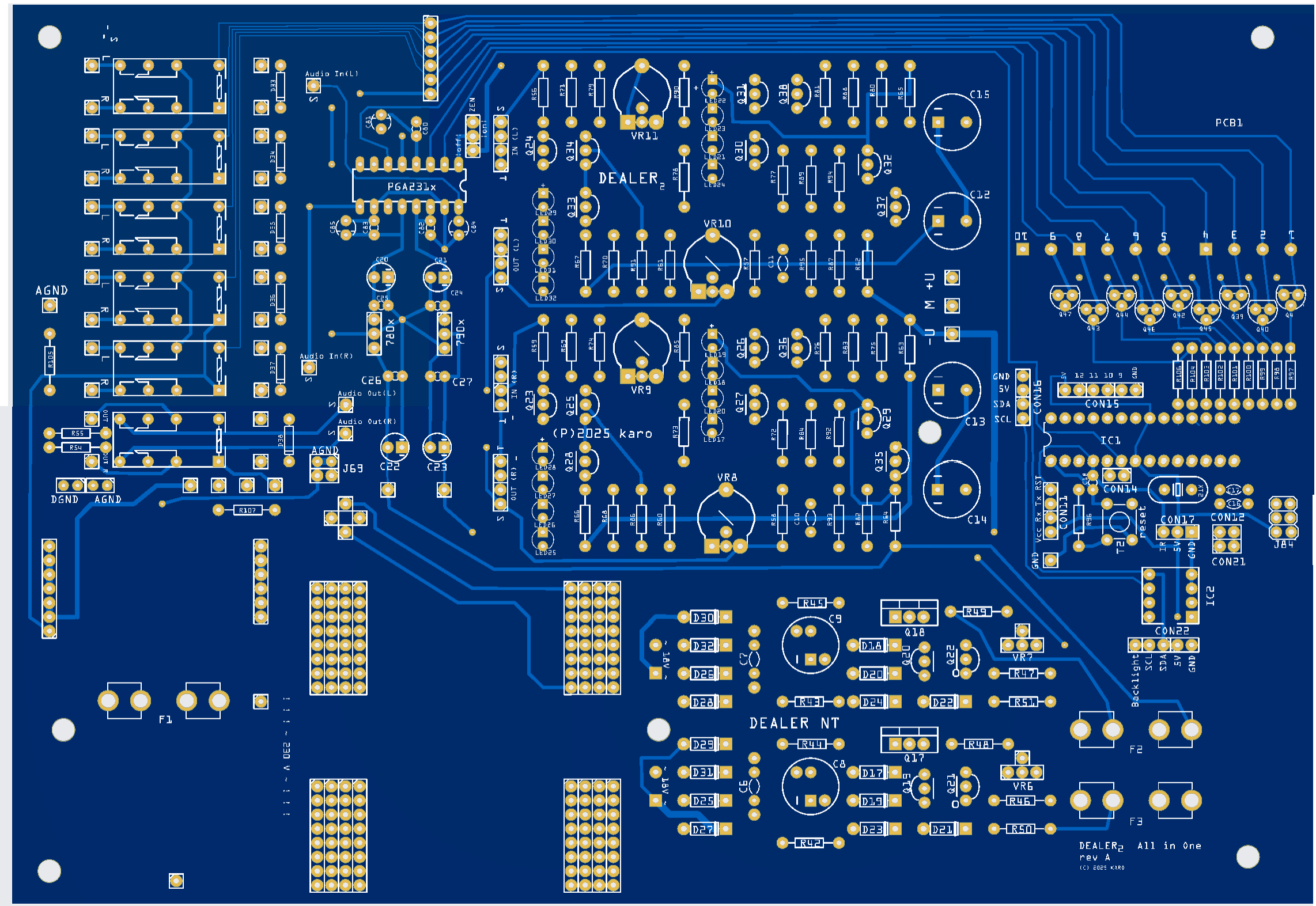 Platine 4 in 1 rev A