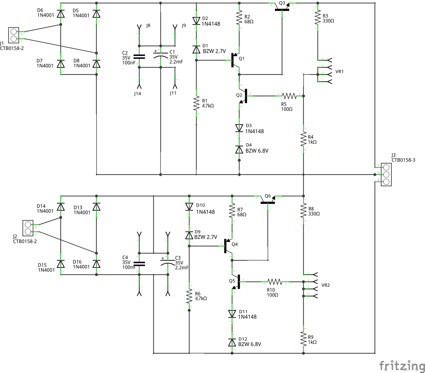 DEALER-Netzteil Schaltplan DEALER-Netzteil
Schaltplan
