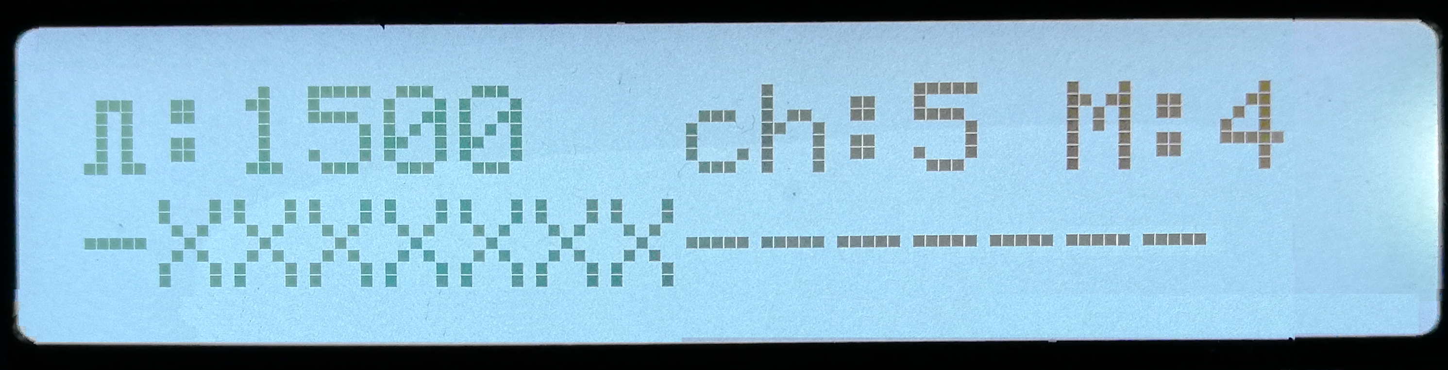 LCD 16x2
              Zeichen