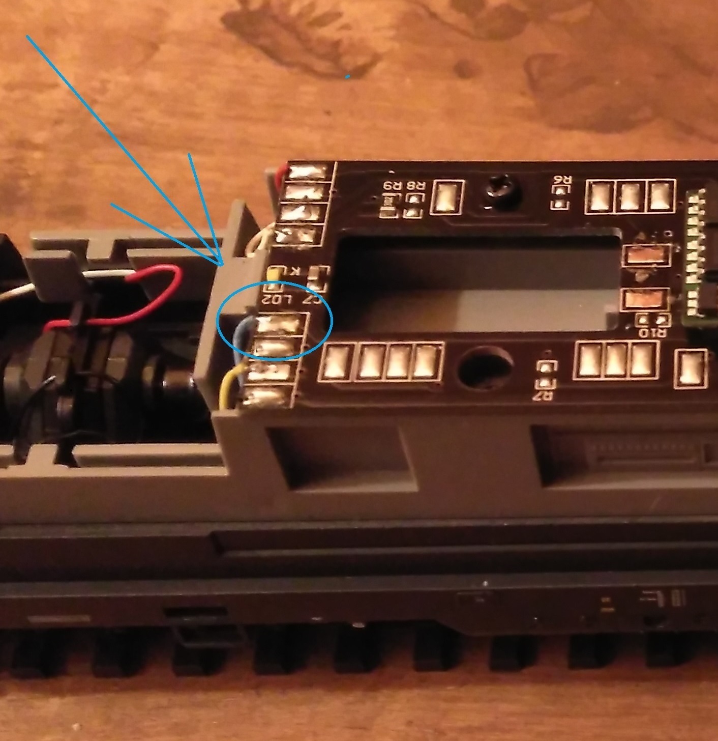Anschluss Beleuchtung Seite 1