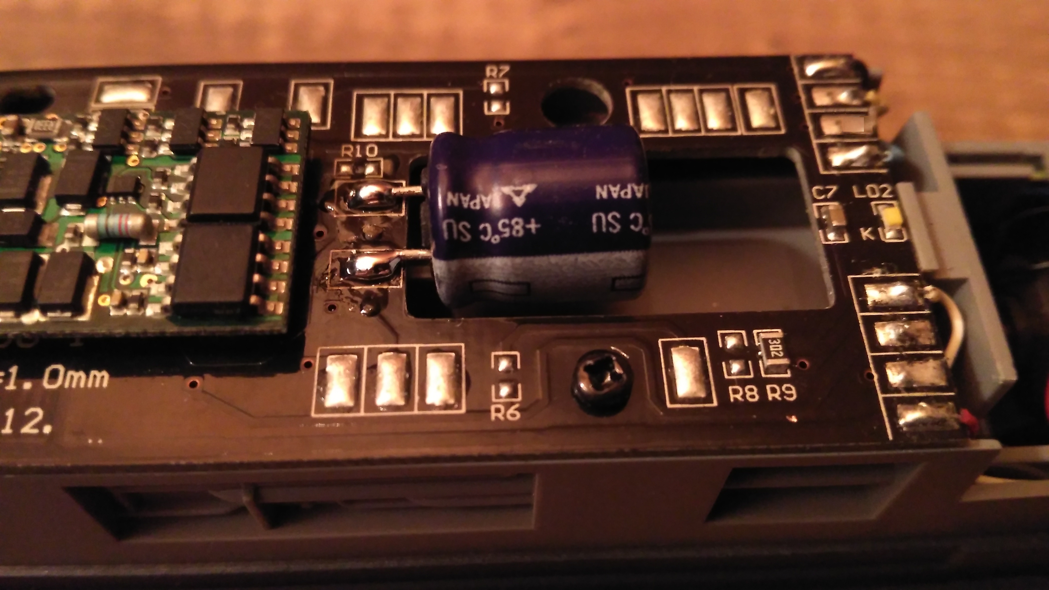 Piko Kondensator Einbau